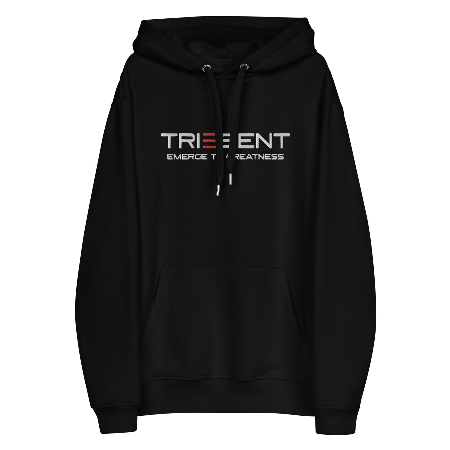 Triesent Black Premium Hoodie