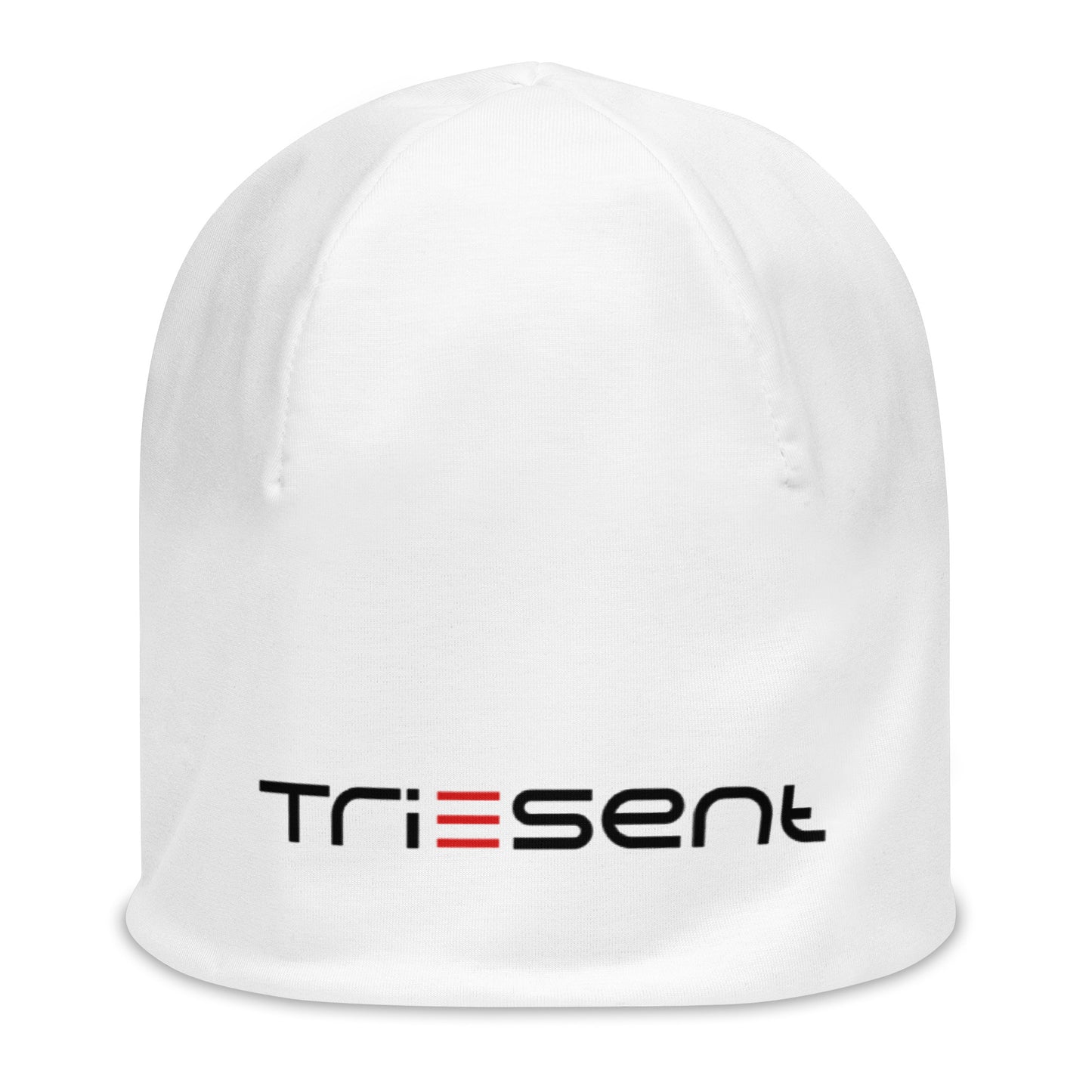TriEsent White Beanie