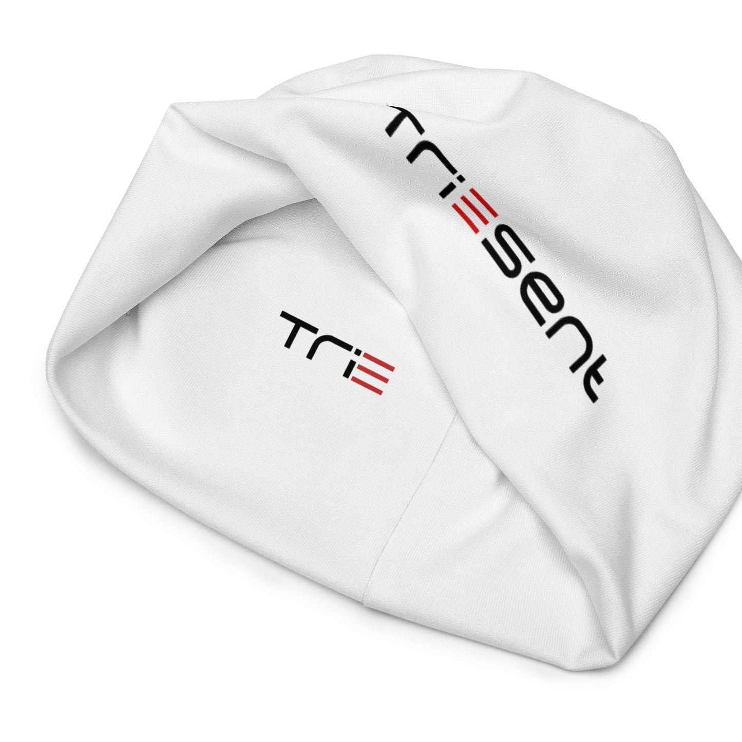 TriEsent White Beanie