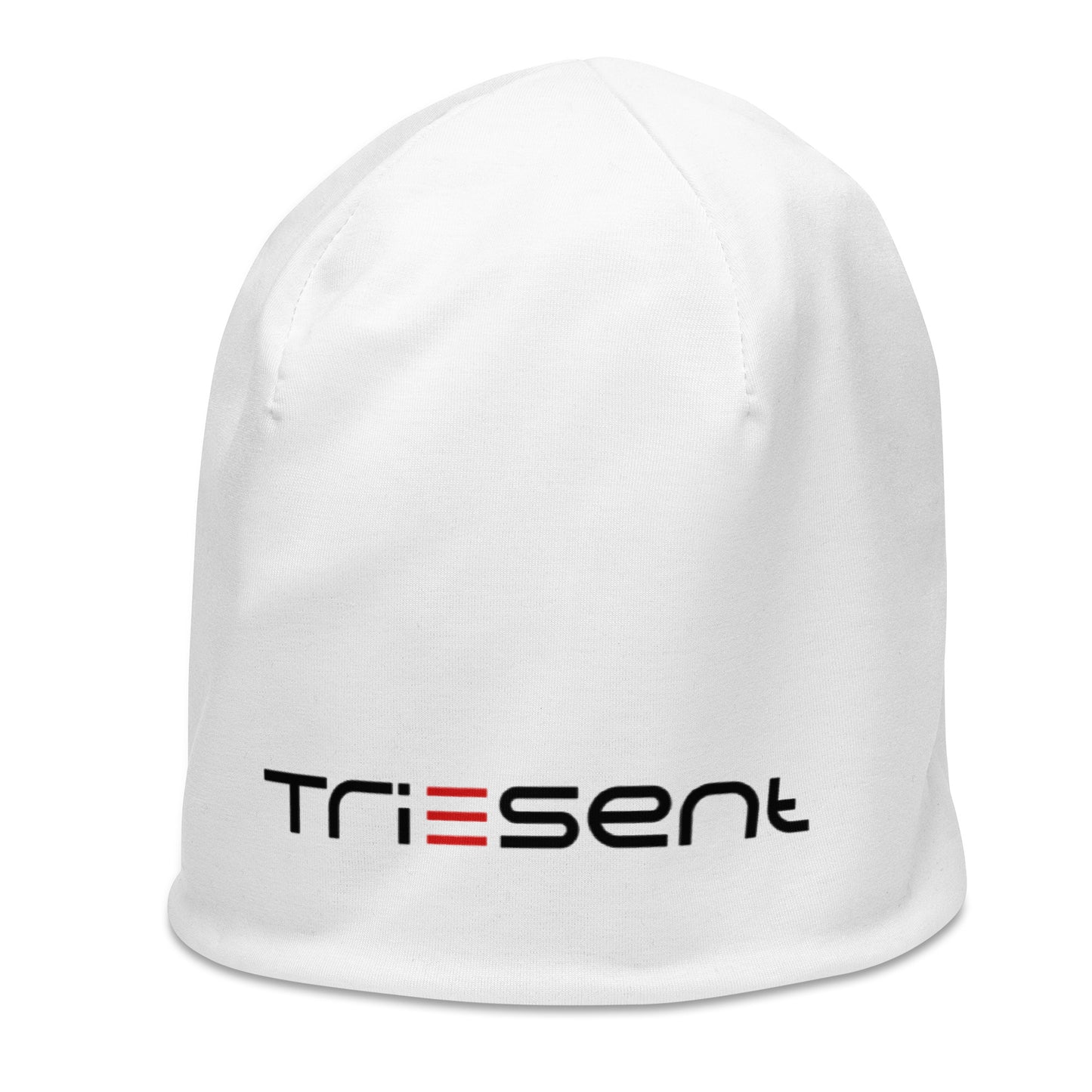 TriEsent White Beanie
