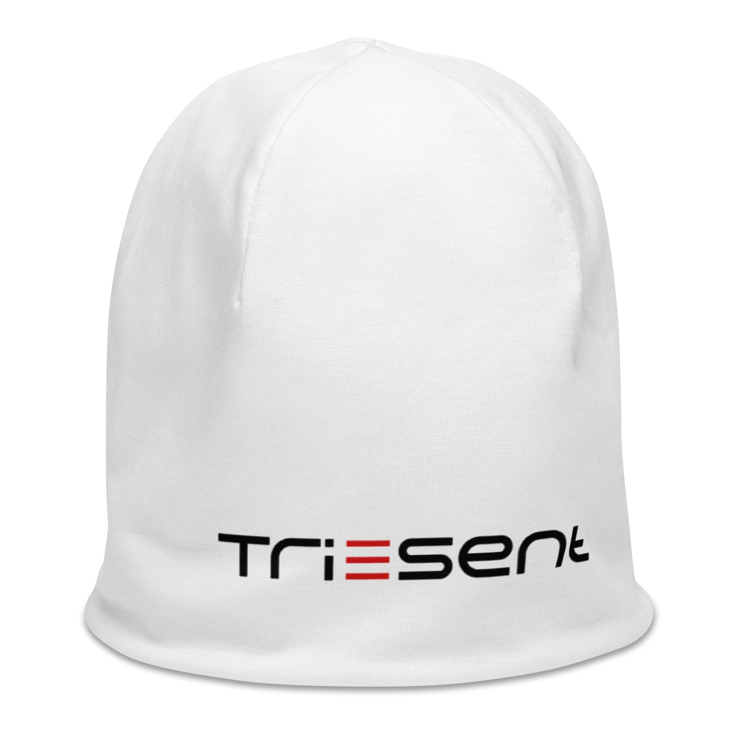 TriEsent White Beanie