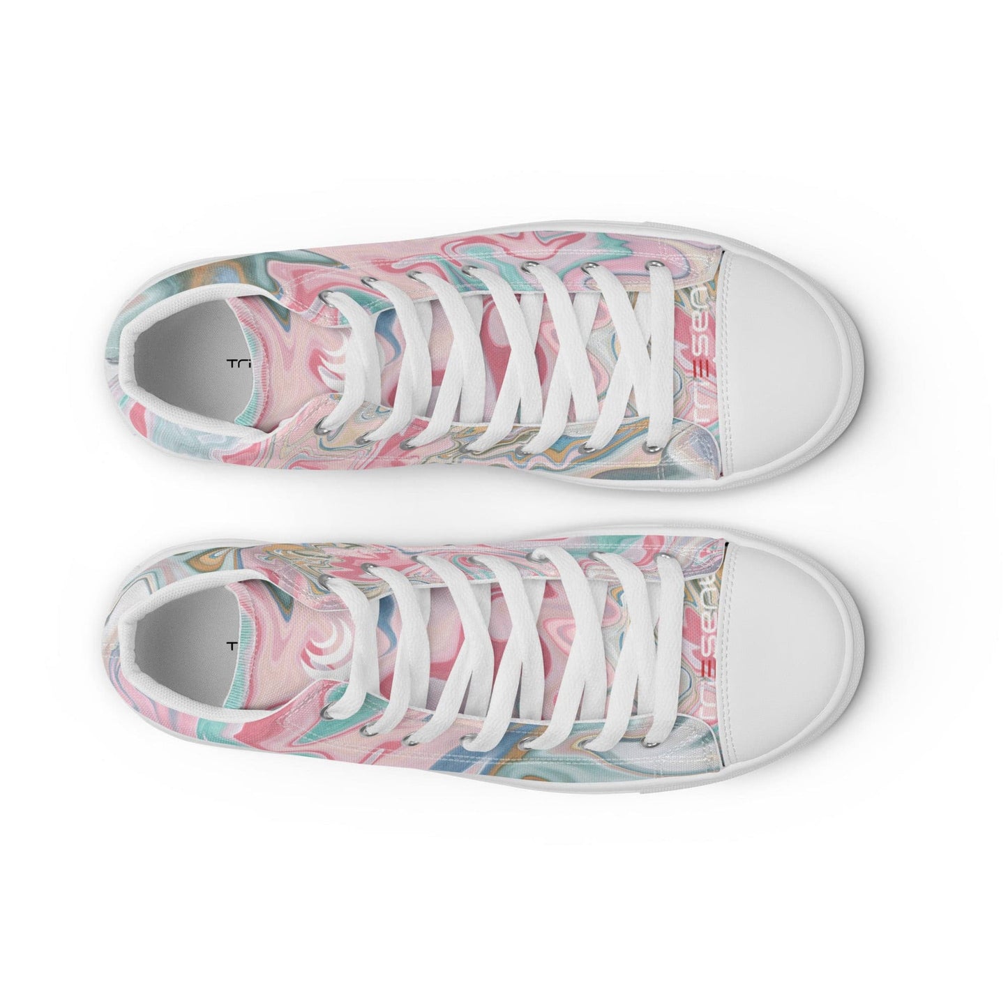 Women’s high top canvas shoes