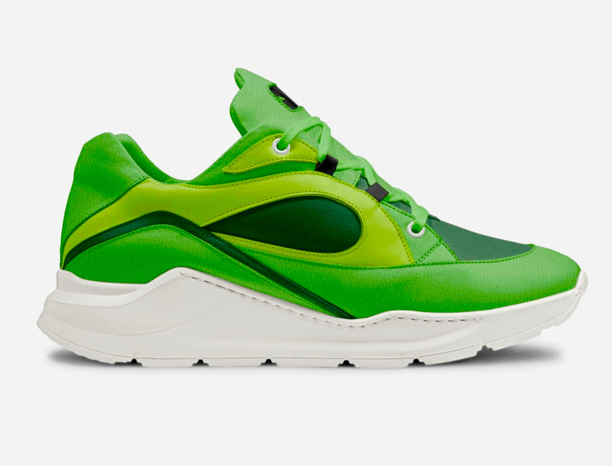 Triesent I Lime Green Low Tops
