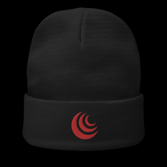 TriCres Embroidered Beanie