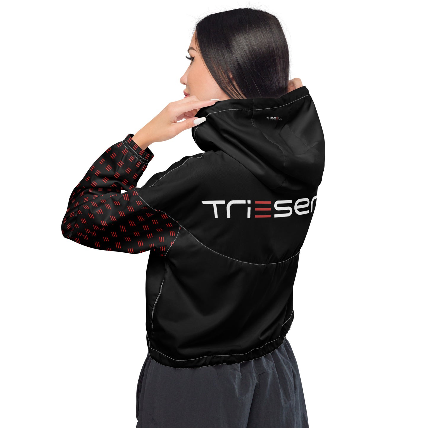 TRIESENT Women’s cropped windbreaker