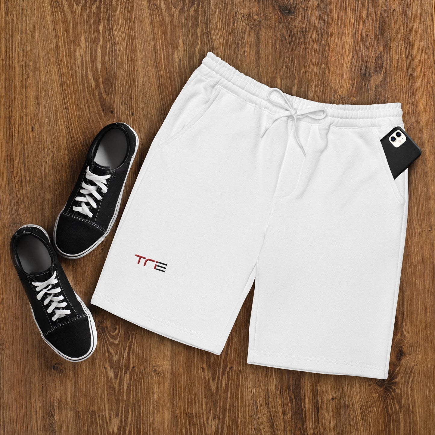 The Triesent White Shorts—crafted from 100% cotton, offers a sleek fit perfect for layering. Lightweight, durable, and stylish, it’s the ultimate streetwear essential for everyday wear.