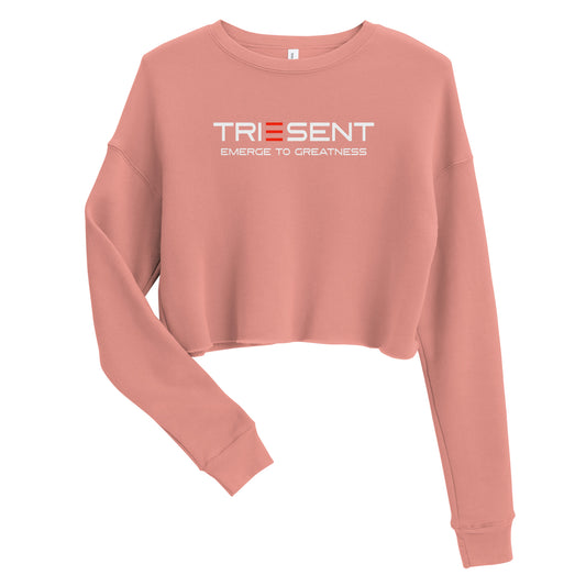 TriEsent Woman Crop Top Sweatshirt