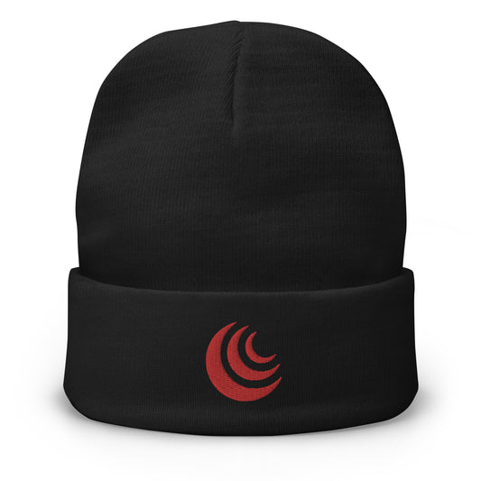 TriCres Embroidered Beanie