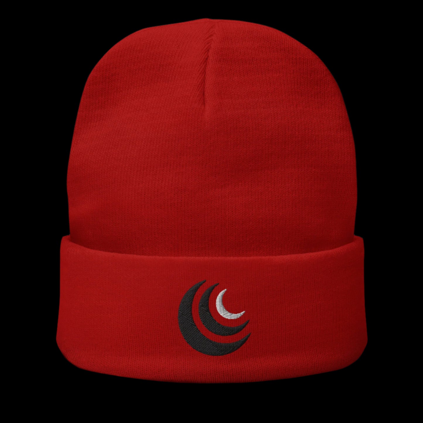 TriEsent Embroidered Beanie