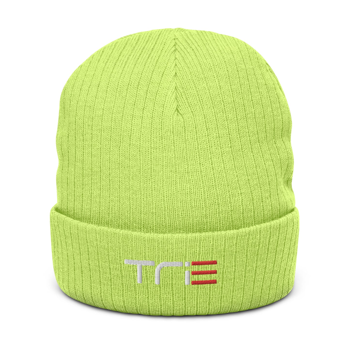 Tri Ribbed knit beanie