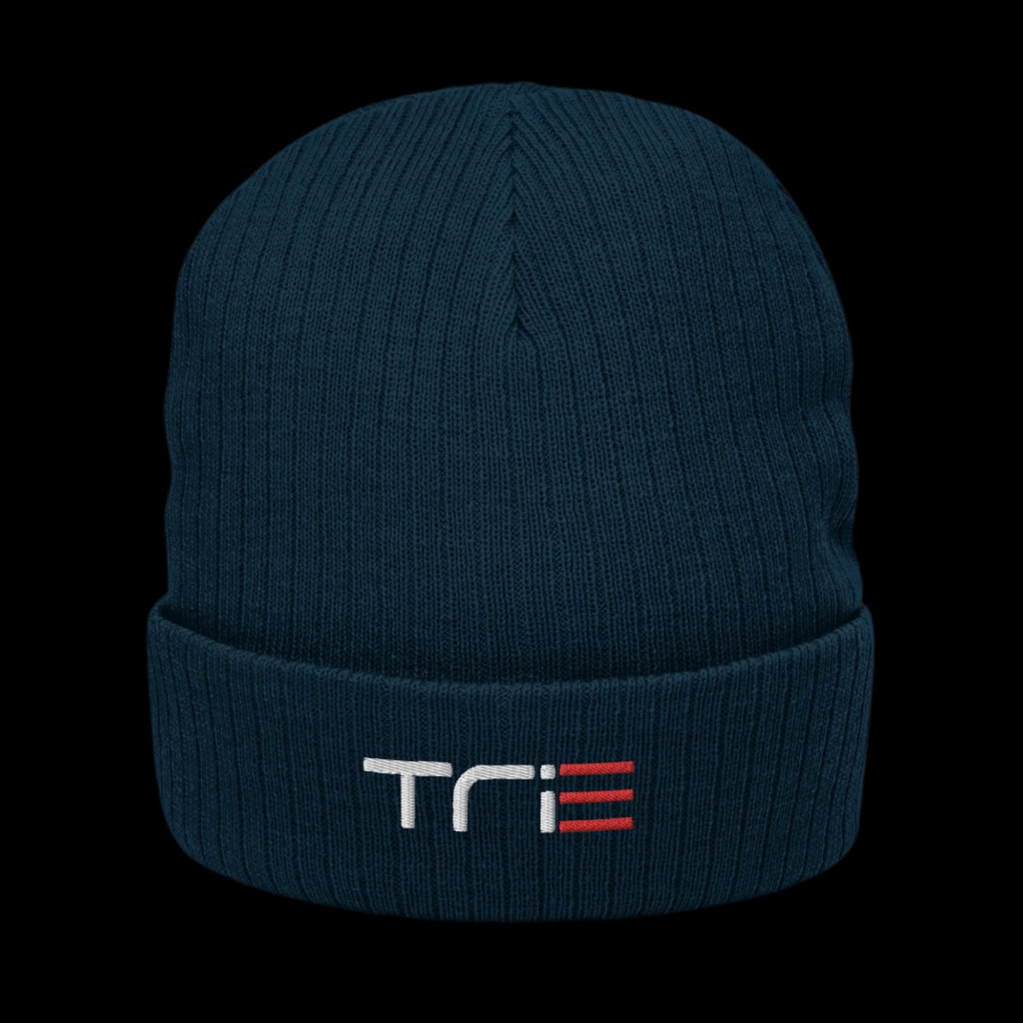 Tri Ribbed knit beanie