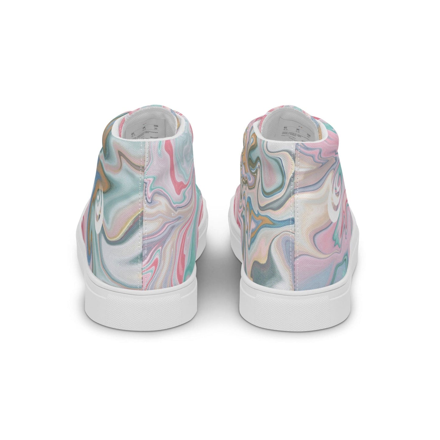 Women’s high top canvas shoes