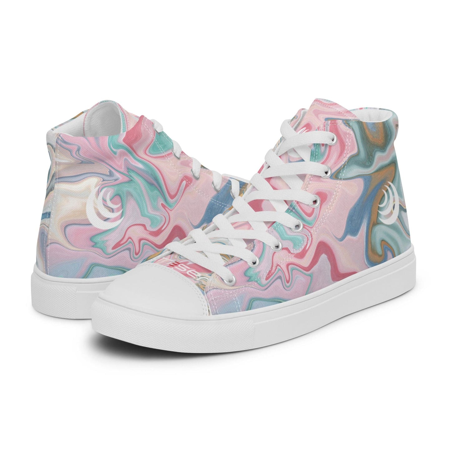 Women’s high top canvas shoes