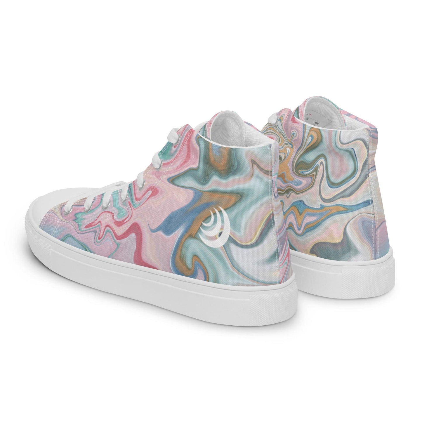 Women’s high top canvas shoes