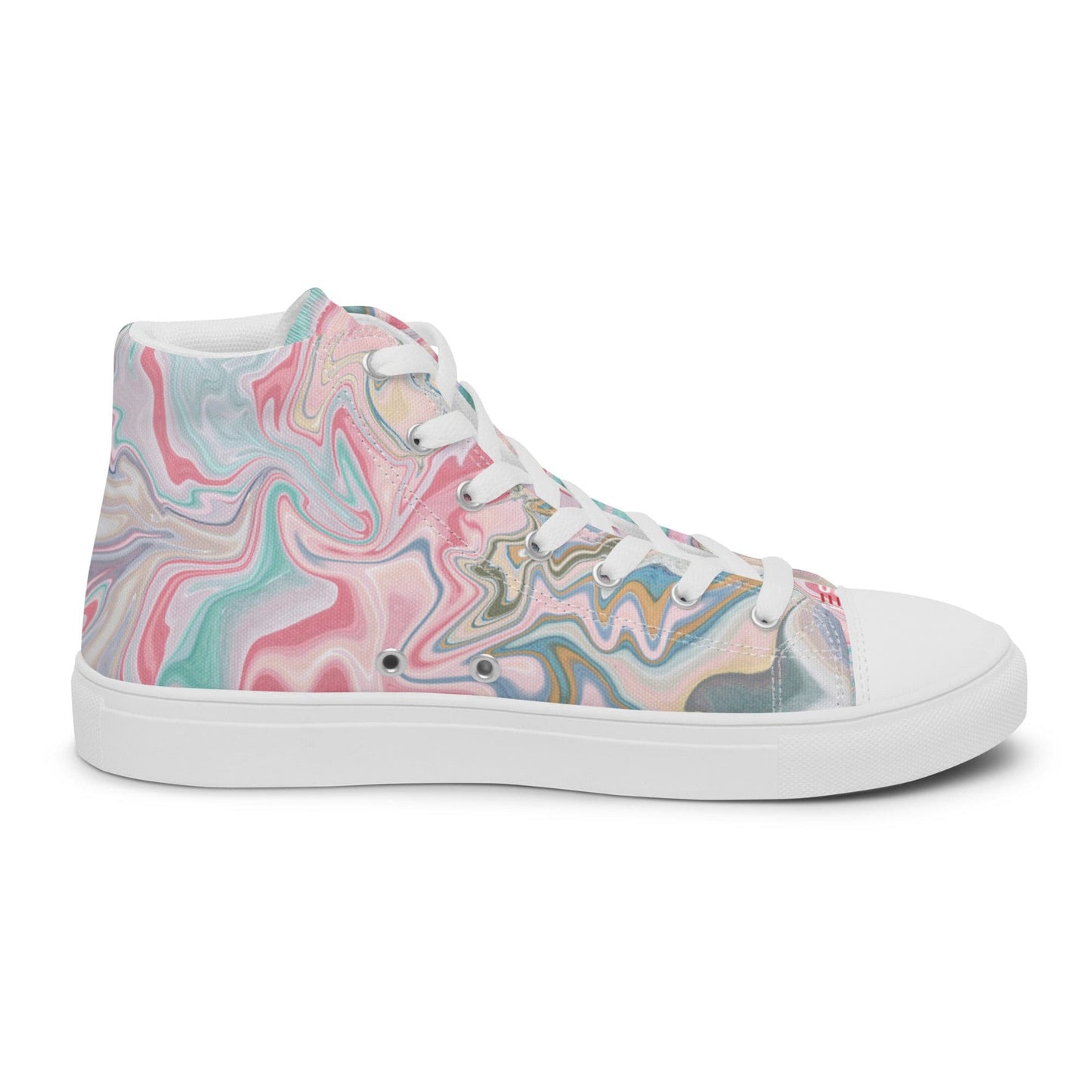 Women’s high top canvas shoes