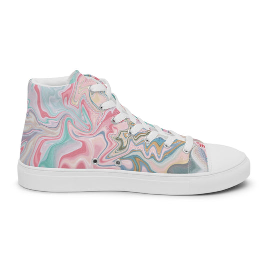 Women’s high top canvas shoes