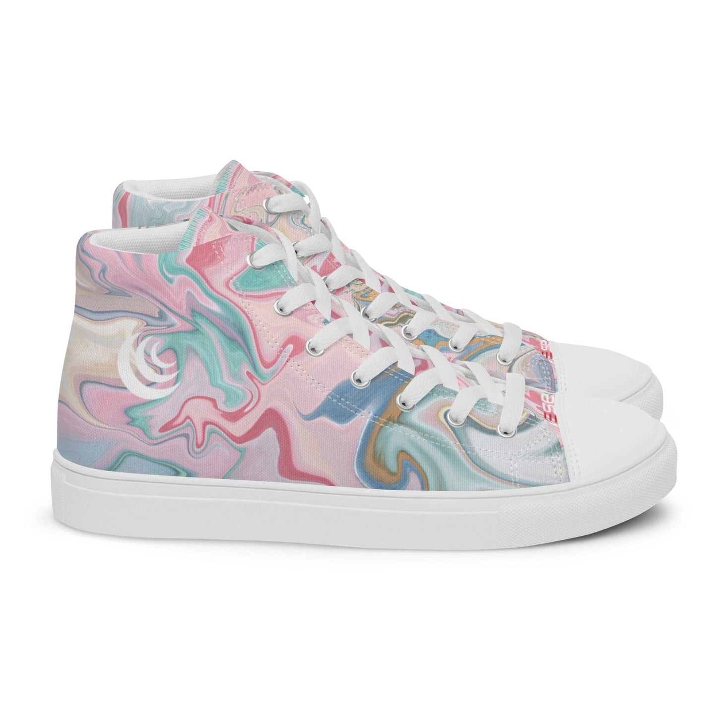 Women’s high top canvas shoes